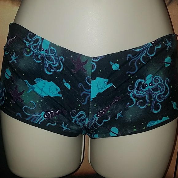 Too Fast Ariel Tentacle Bikini Bow Octopus Kraken - Picture 6 of 8